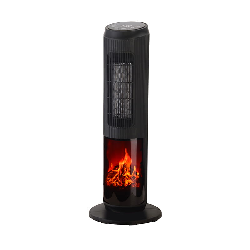 3D Flame elektrische keramische torenverwarming met afstandsbediening