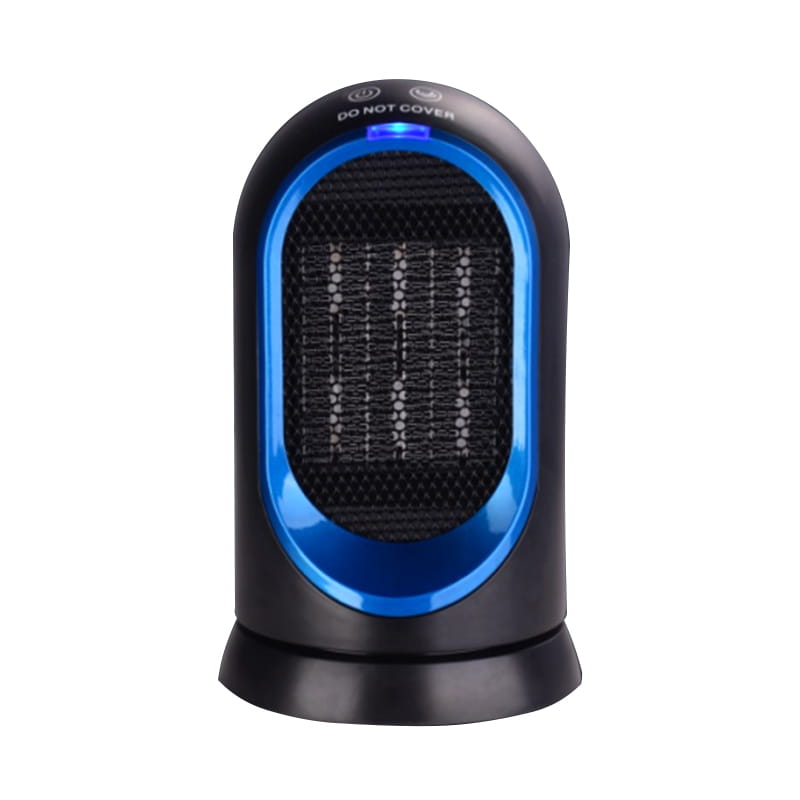Mini 600W draagbare tafelventilatorverwarming met oscillatie