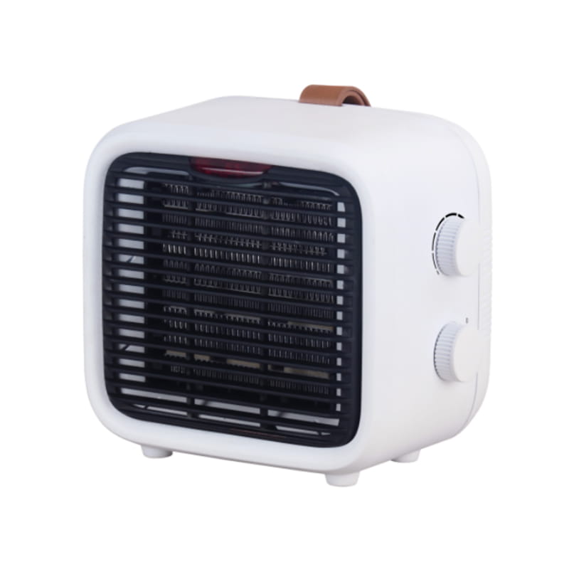 Persoonlijke mini -elektrische keramische kachel 1500W indoor, wit