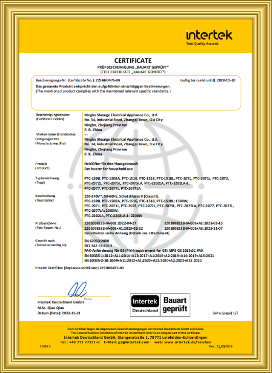 GS -certificering